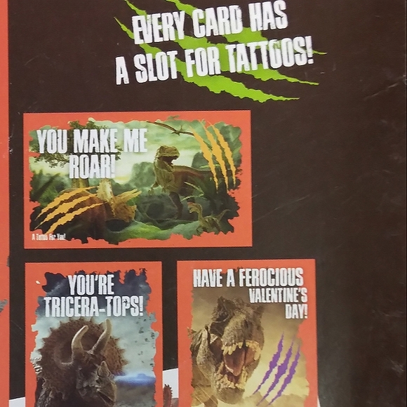 NIB | 20 🦖 Dino Tattoo Valentine's 🦕 - Picture 12 of 16